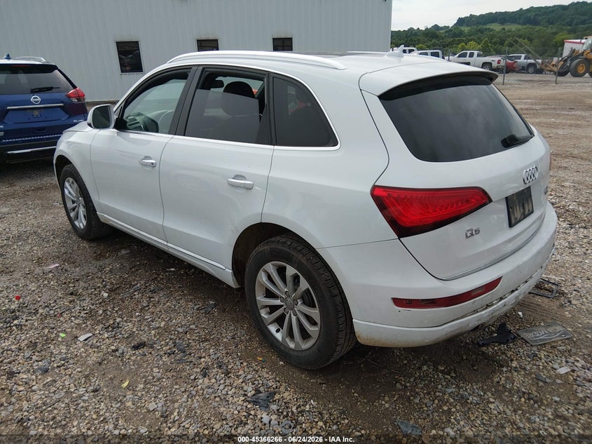 Vin: wa1cfafp1fa119212, lot: 45864227, audi q5 2.0t premium 20153
