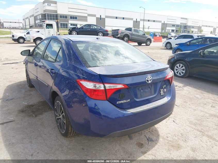 2015 TOYOTA COROLLA auction photo 3