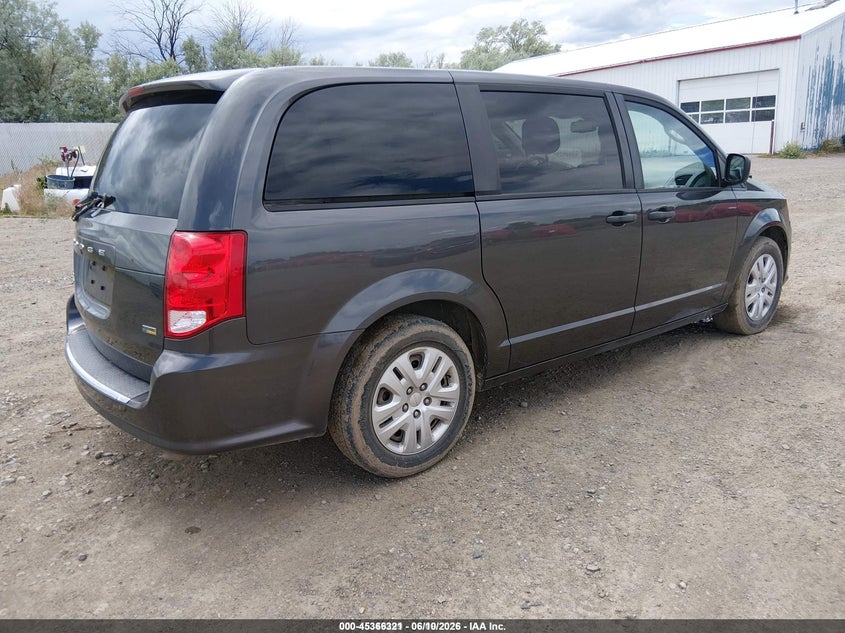 Vin: 2c4rdgbg7kr671124, lot: 45864282, dodge grand caravan se 20194