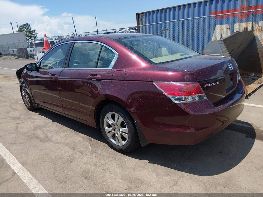 2010 HONDA ACCORD auction photo 3