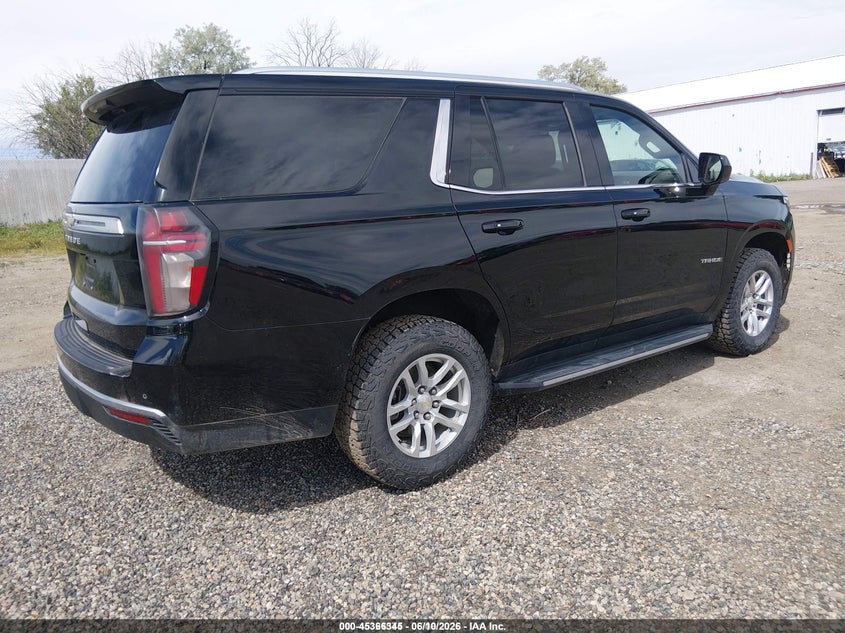 2021 CHEVROLET TAHOE auction photo 4