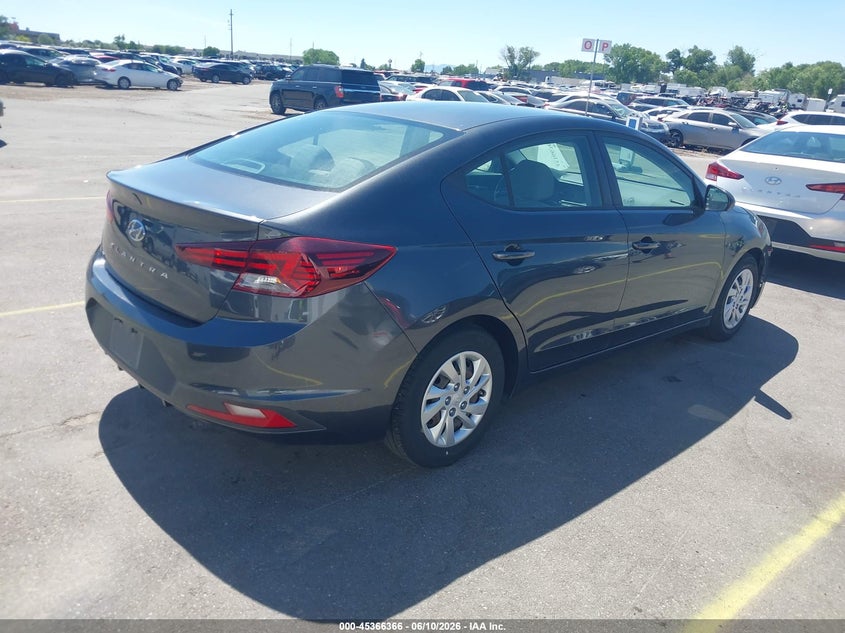 2020 HYUNDAI ELANTRA auction photo 4