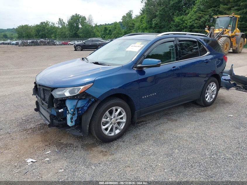 2019 Chevrolet Equinox Lt 3GNAXKEV3KL394915 photo 1