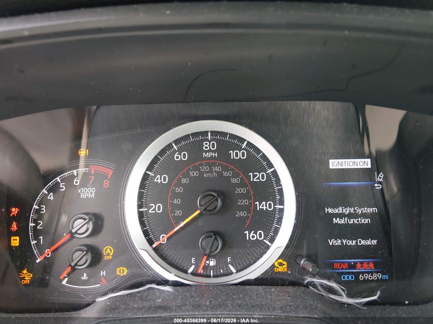 2022 Toyota Corolla Cross Le VIN: 7MUBAABG0NV006560 Lot: 45366399