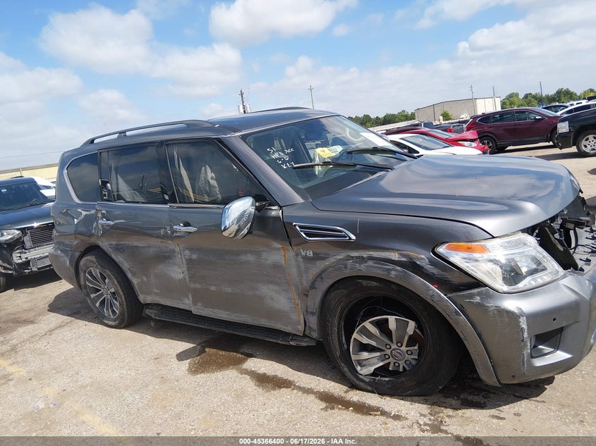 2019 Nissan Armada Sl VIN: JN8AY2ND7K9090626 Lot: 45366400
