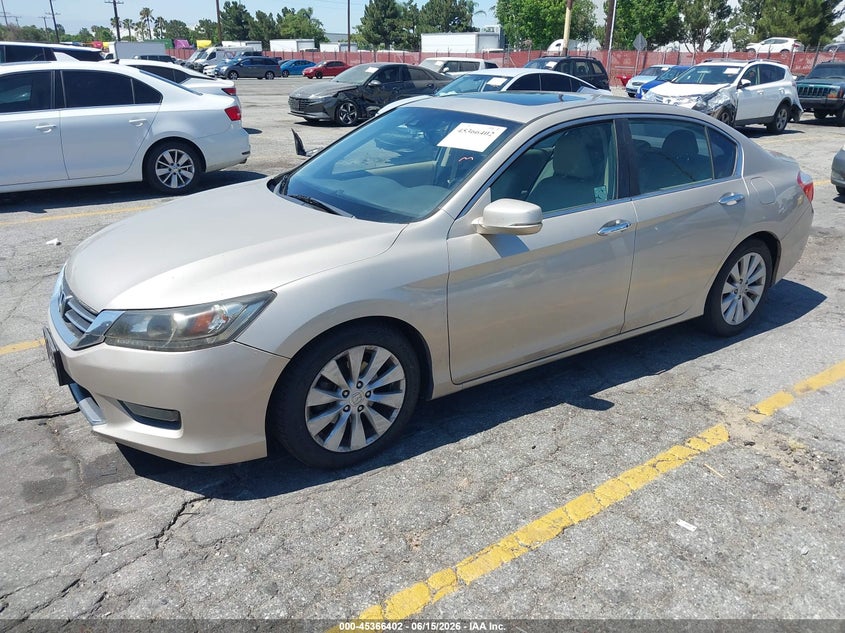 2014 Honda Accord Exl 1HGCR2F8XEA181607 photo 1