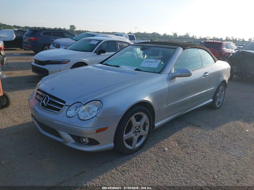 WDBTK72F57T076869 2007 MERCEDES-BENZ CLK 550 photo 1