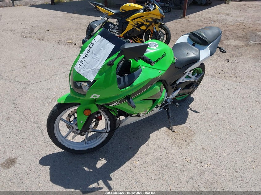 2010 KAWASAKI EX250 auction photo 2