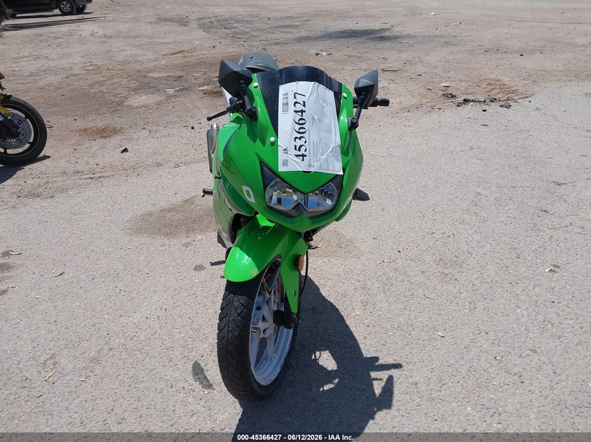 2010 KAWASAKI EX250 auction photo 5