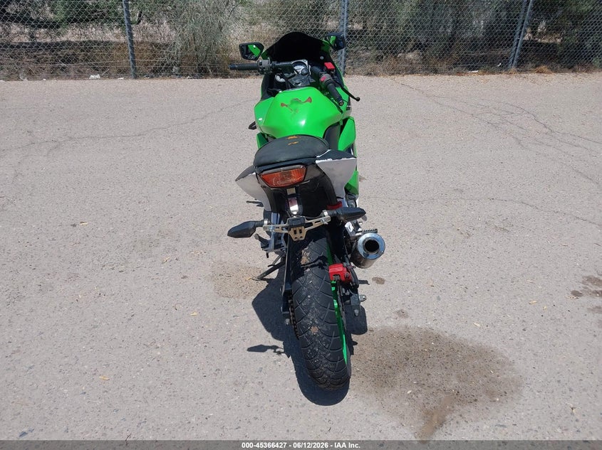 2010 KAWASAKI EX250 auction photo 6