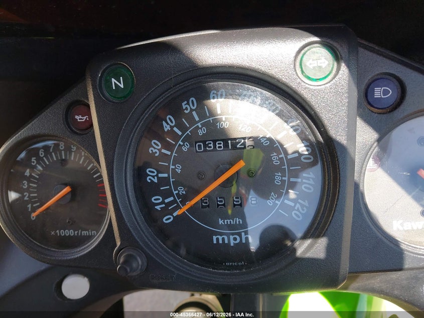 2010 KAWASAKI EX250 auction photo 7