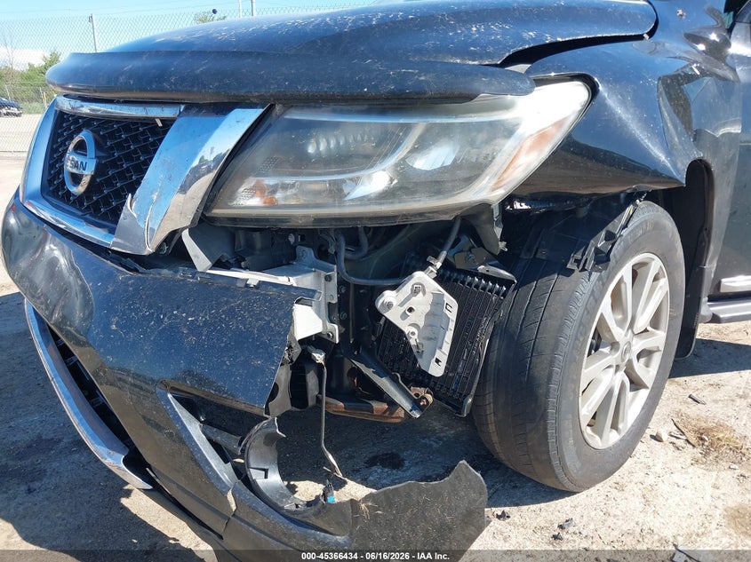 2015 Nissan Pathfinder Sl VIN: 5N1AR2MM5FC604777 Lot: 45366434