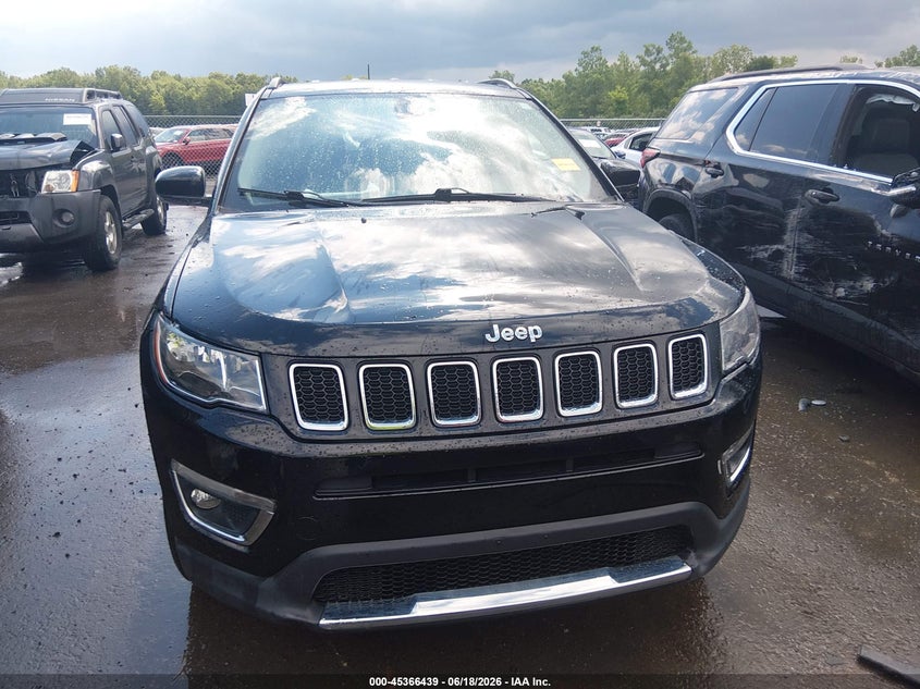 2018 Jeep Compass Limited 4X4 VIN: 3C4NJDCB3JT470390 Lot: 45366439