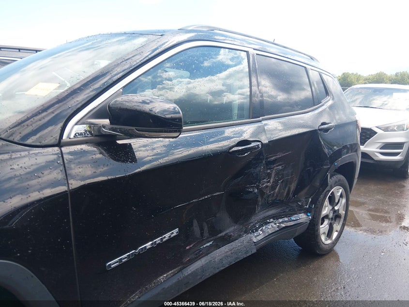 2018 Jeep Compass Limited 4X4 VIN: 3C4NJDCB3JT470390 Lot: 45366439