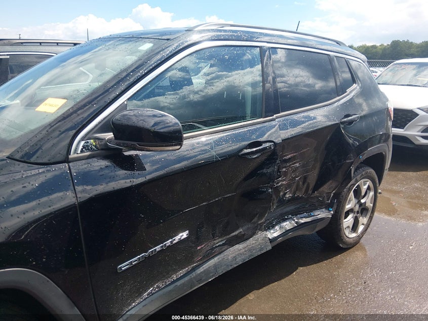2018 Jeep Compass Limited 4X4 VIN: 3C4NJDCB3JT470390 Lot: 45366439