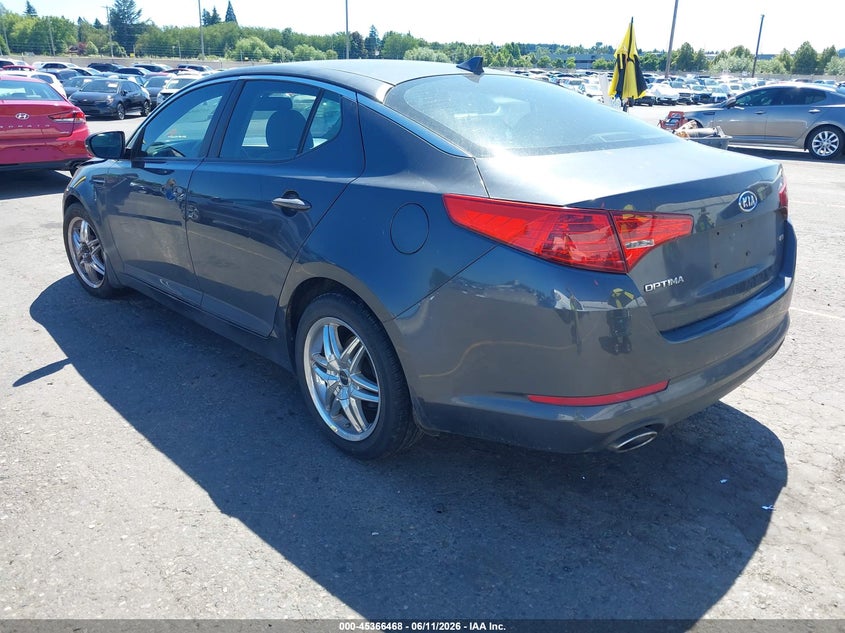 Vin: knagm4a7xb5069772, lot: 45864429, kia optima lx 20113