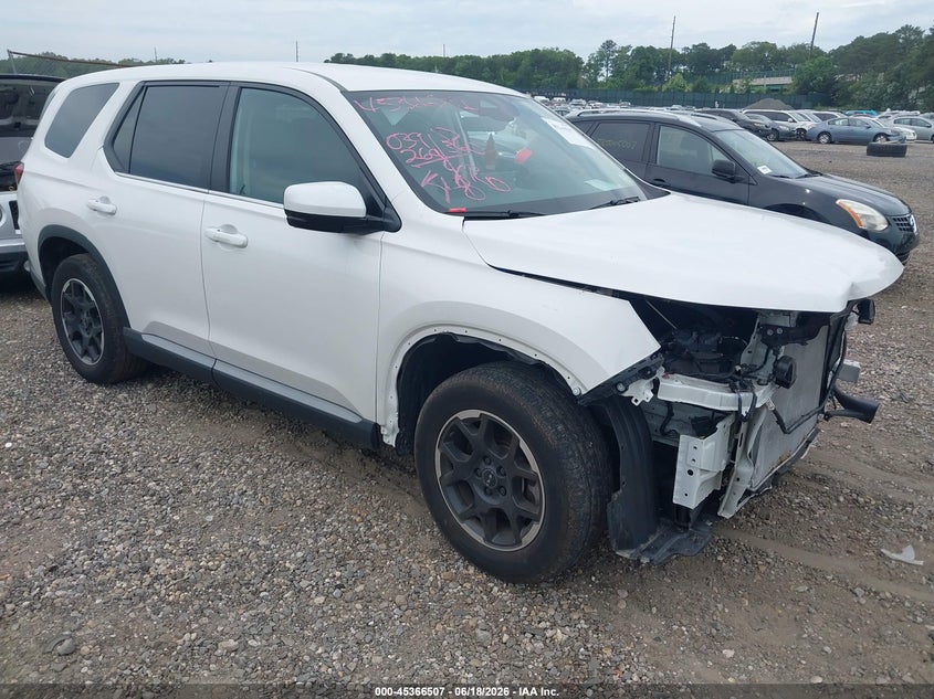 Vin: 5fnyg1h40sb070484, lot: 45864468, honda pilot ex-l 2025 img_1