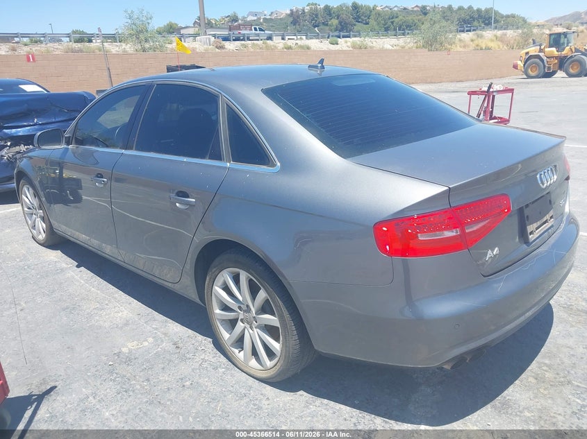 Vin: wauefafl2da119368, lot: 45864475, audi a4 2.0t premium 20133