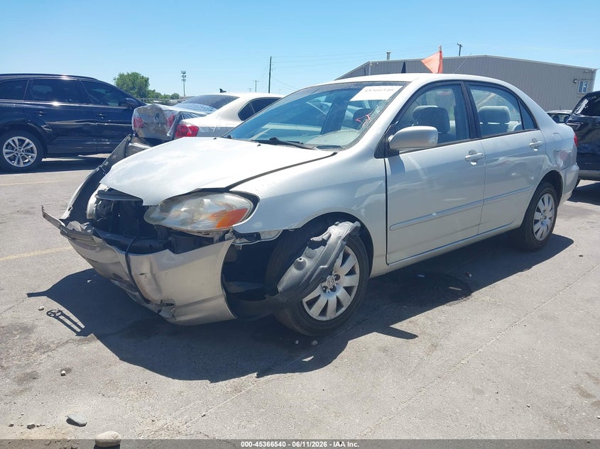2004 Toyota Corolla Le 1NXBR32E94Z283386 photo 1