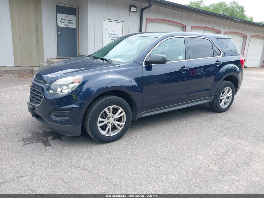 2017 Chevrolet Equinox Ls 2GNFLEEK3H6322537 photo 1