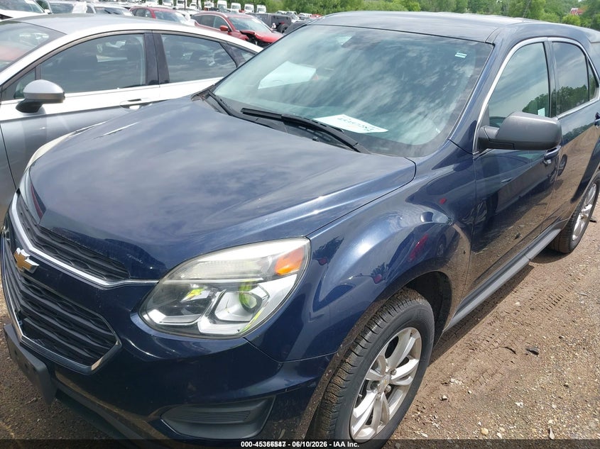 2017 CHEVROLET EQUINOX SPORT UTILITY VEHICLE 2.4L I-4 DI, DOHC, VVT, 182HP