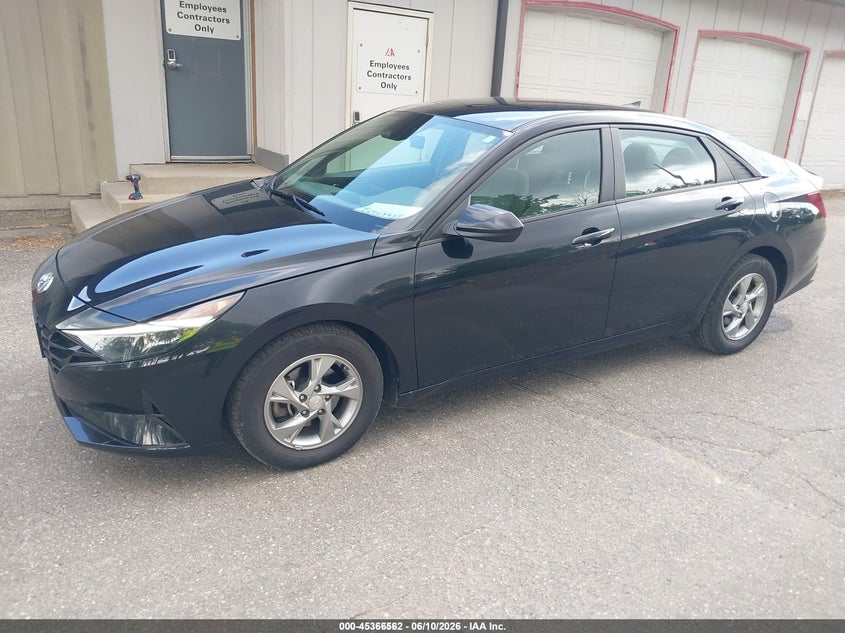 2021 Hyundai Elantra Se 5NPLL4AG4MH049539 photo 1
