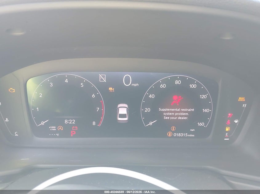 VIN 1HGCY1F27SA030230 2025 HONDA ACCORD LX