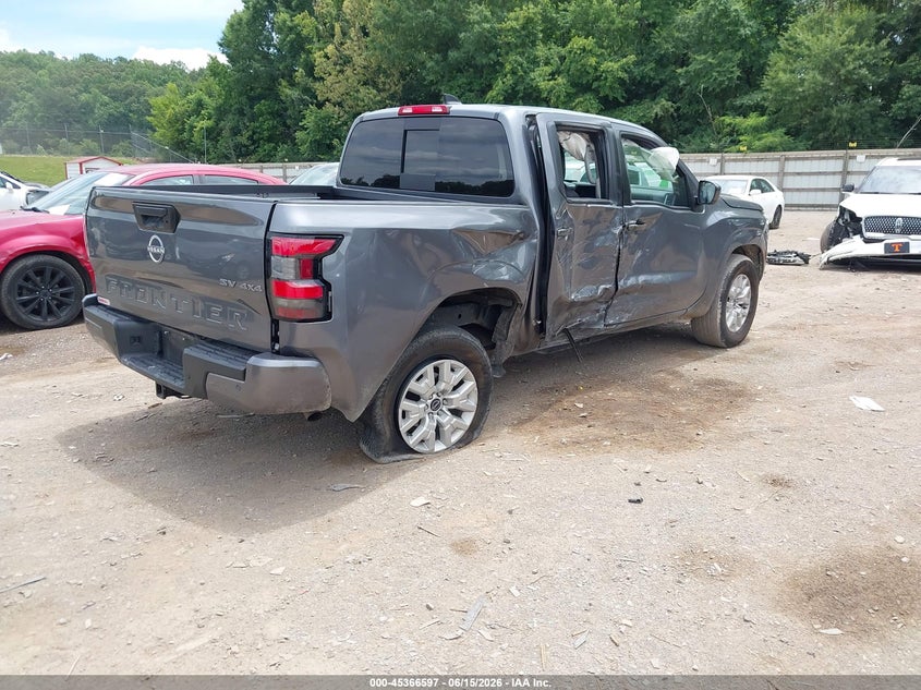 Vin: 1n6ed1ek6rn630029, lot: 45864558, nissan frontier sv 4x4 20244