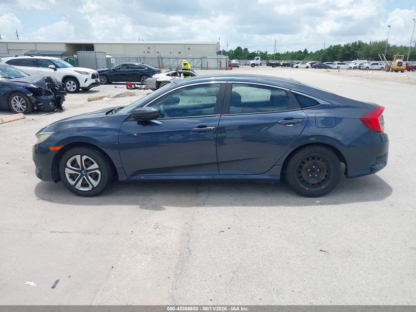 2016 HONDA CIVIC SEDAN 2.0L I-4 DOHC, VVT, 158HP
