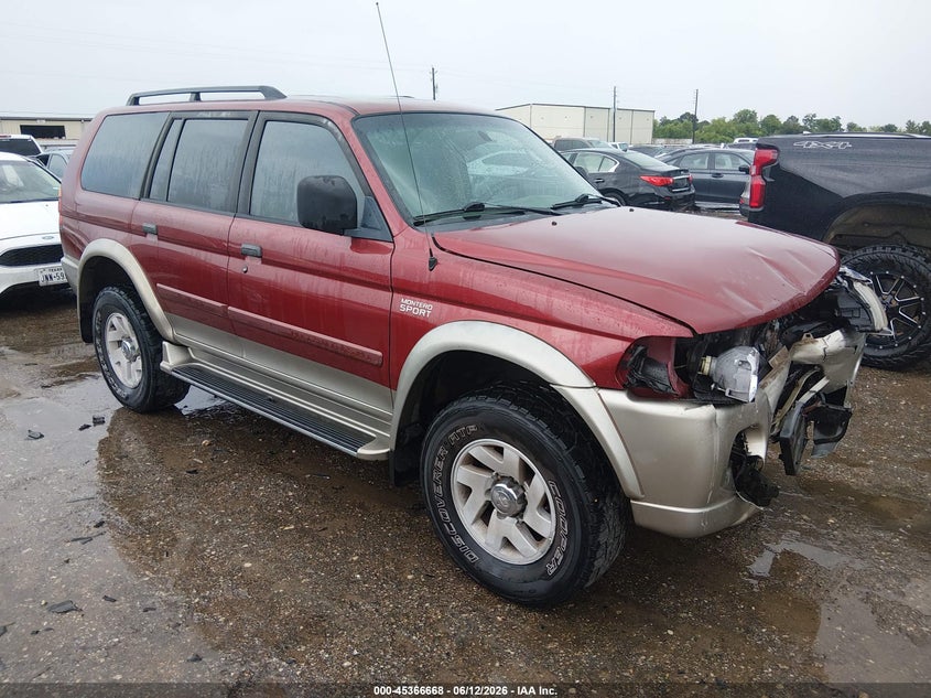 2001 MITSUBISHI MONTERO SPORT auction photo 1