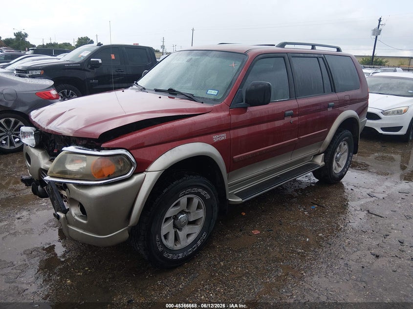 2001 MITSUBISHI MONTERO SPORT auction photo 2