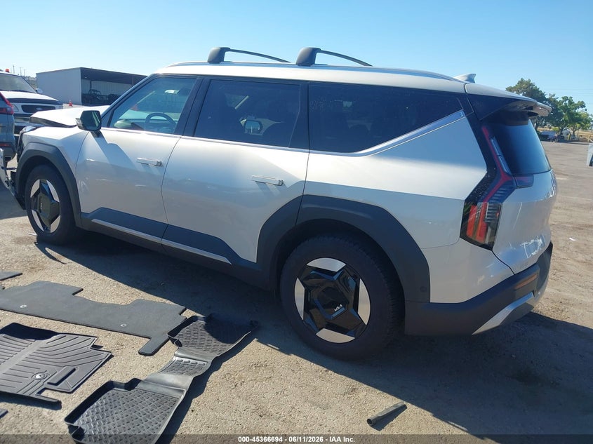 Vin: 5xyaffs50tg009858, lot: 45864655, kia ev9 wind 20263