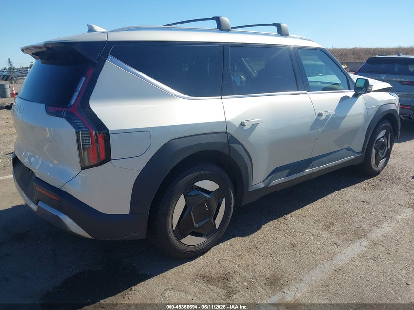 Vin: 5xyaffs50tg009858, lot: 45864655, kia ev9 wind 20264