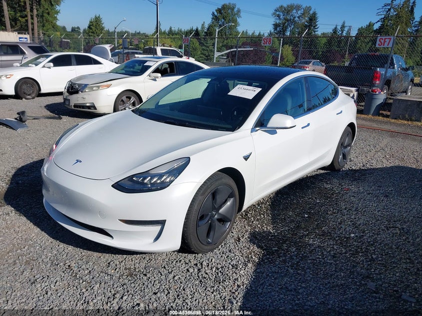 Vin: 5yj3e1eb9kf211751, lot: 45864659, tesla model 3 long range/performance 20192