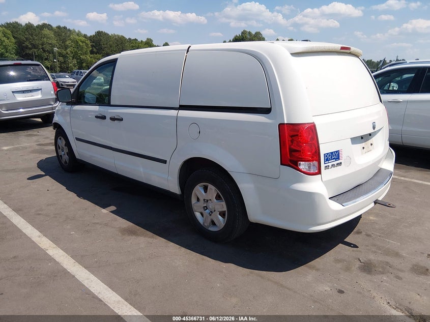 Vin: 2c4jdgag4cr374621, lot: 45864692, ram cargo c/v 20123