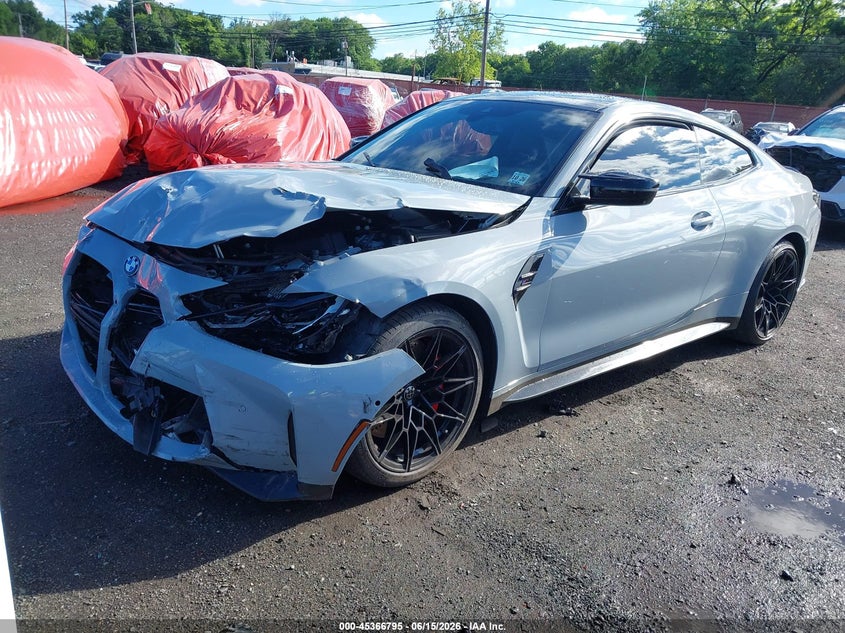 Vin: wbs43az01nch93487, lot: 45864756, bmw m4 competition xdrive 20222