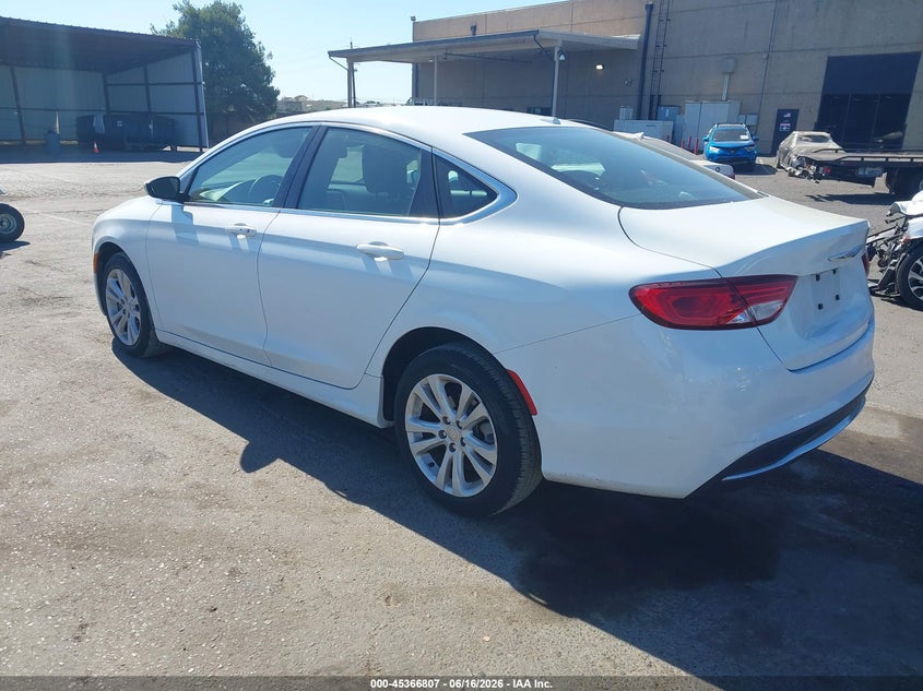 2015 CHRYSLER 200 auction photo 3