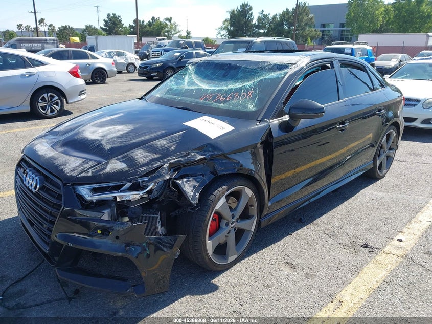 Vin: waub1gff8la100773, lot: 45864769, audi s3 premium tfsi quattro s tronic 20202