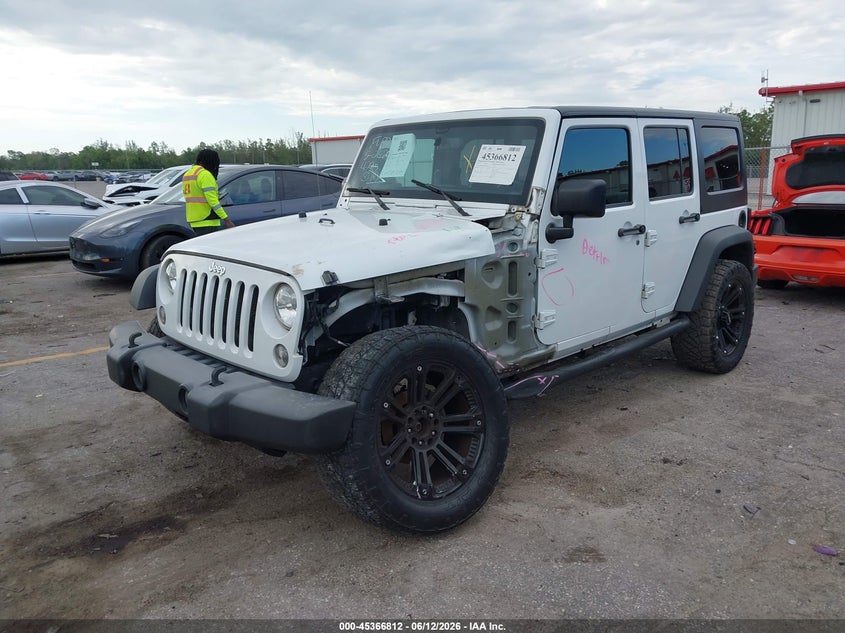 2017 Jeep Wrangler Unlimited Sport 4x4 1C4HJWDG3HL714290 photo 1