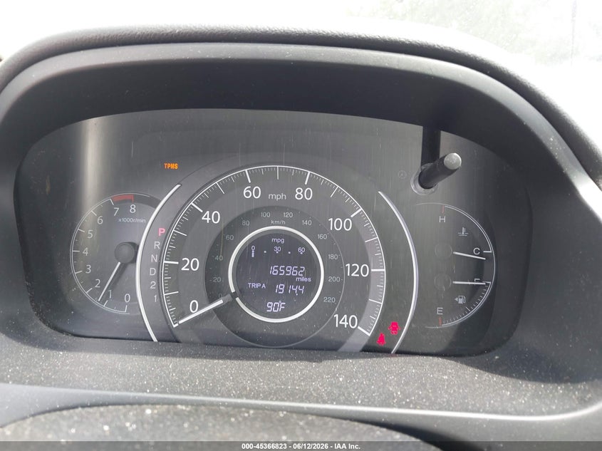 2012 HONDA CR-V SPORT UTILITY VEHICLE 2.4L I-4 DOHC, VVT, 185HP