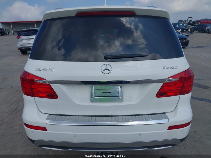 2014 Mercedes-Benz Gl 450 4Matic VIN: 4JGDF7CE3EA289310 Lot: 45366840