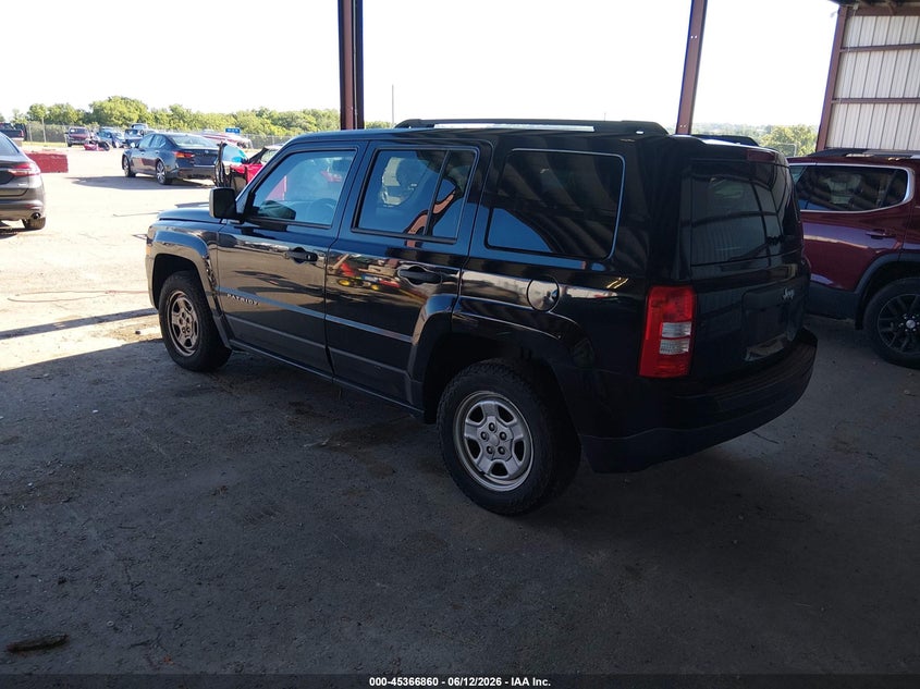 2016 JEEP PATRIOT auction photo 3