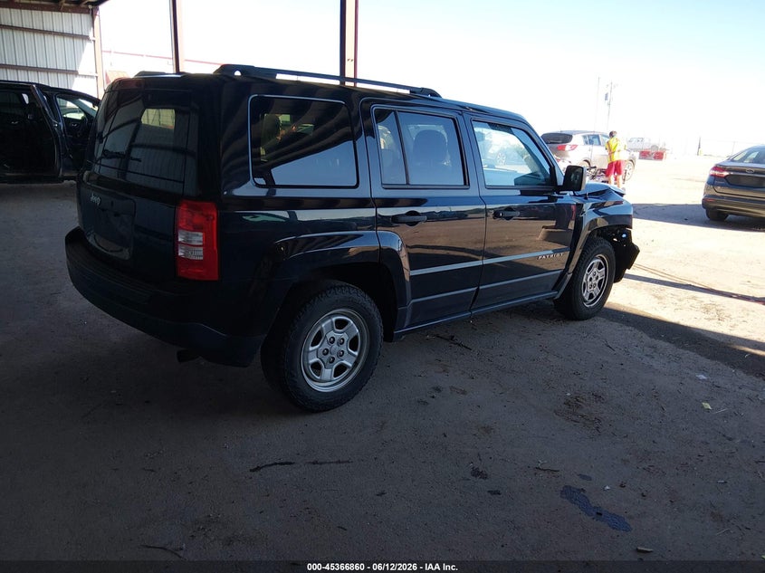 2016 JEEP PATRIOT auction photo 4