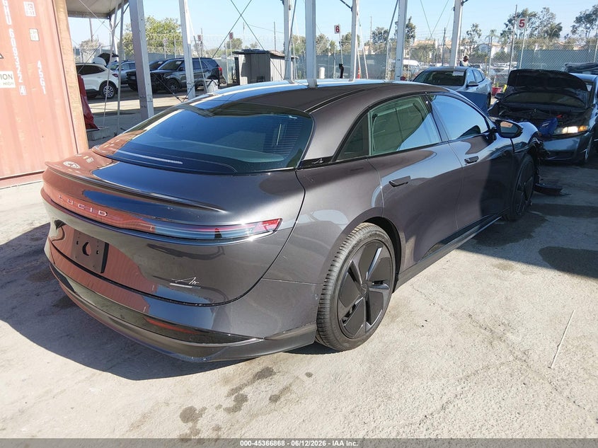 Vin: 50ea1tea5ta049032, lot: 45864829, lucid air touring 20264