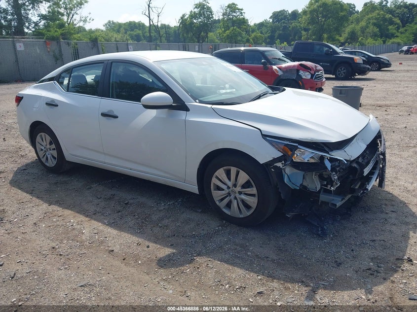 2025 NISSAN SENTRA auction photo 1