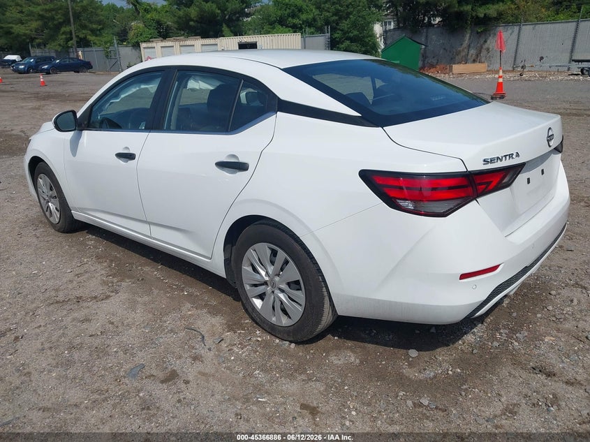 2025 NISSAN SENTRA auction photo 3