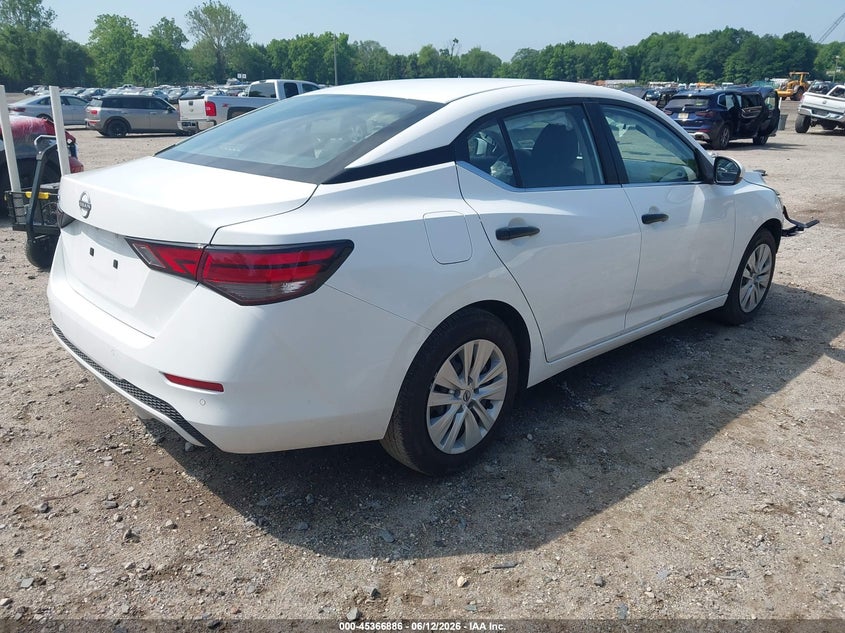 2025 NISSAN SENTRA auction photo 4