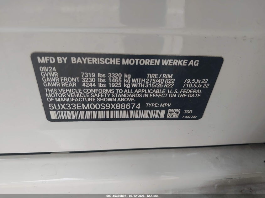 AtlanticExpress - BMW X7