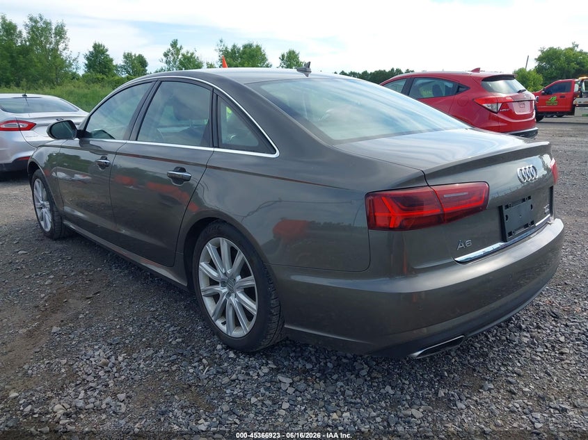 Vin: wauhgafc0gn020720, lot: 45864884, audi a6 3.0t premium plus 20163