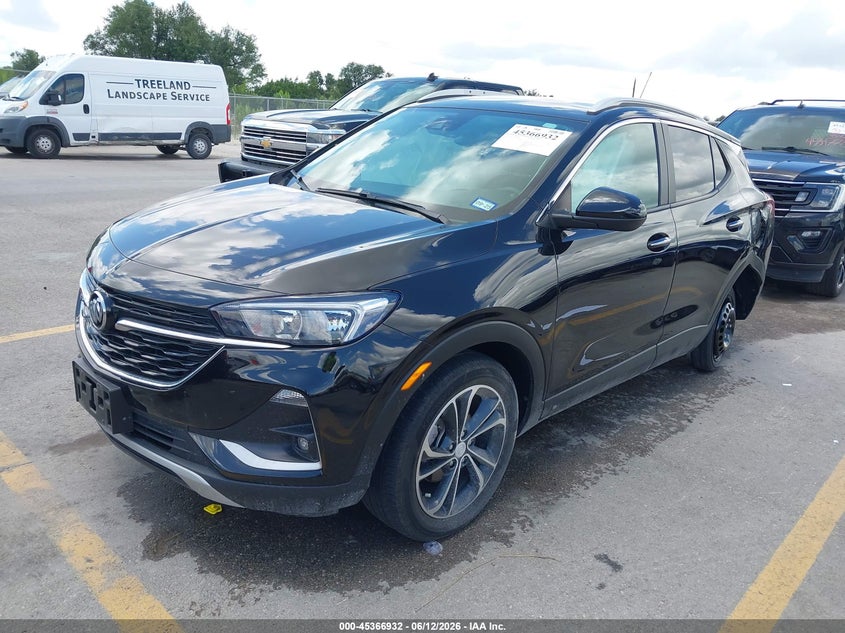 Vin: kl4mmds25pb154353, lot: 45864893, buick encore gx select fwd 20232